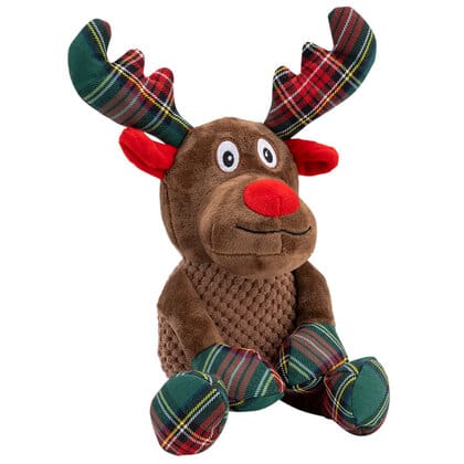 Hondenknuffel "Waffle Reindeer Kerst"