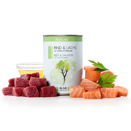 alsa-nature 4-SEASONS Voorjaarsmenu Rund & Zalm