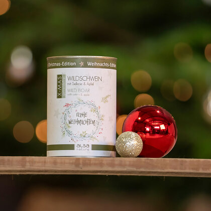 alsa-nature XMAS Wildschwein mit Sellerie und Apfel