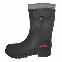 DOGGO Damen Stiefel Lotte Winter schwarz, Gr. 42