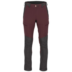 Pinewood® Damenhose Finnveden Hybrid Extreme Trousers W’s earth plum/d.anthracite, Gr. 44