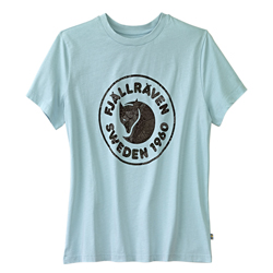Fjällräven Damen T-Shirt Kånken Art Logo Tee W sky blue, Gr. XL