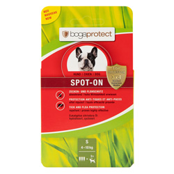 bogaprotect® Spot-On Hund, Gr. S 4-10 kg