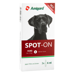 Amigard® Spot-On Anti-Parasit Hund, 3 x 6 ml