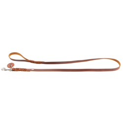 HUNTER Handleine Solid Education cognac, Gr. 11/150, Breite: ca. 11 mm, Länge: ca. 150 cm