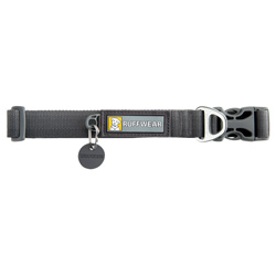 Ruffwear Hundehalsband Front Range™ Collar twilight gray, Gr. 28cm-36cm, Breite: ca. 2 cm, Länge: ca. 28 - 36 cm