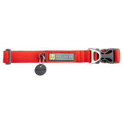 Ruffwear Hundehalsband Front Range™ Collar red sumac, Gr. 51cm-66cm, Breite: ca. 2,5 cm, Länge: ca. 51 - 66 cm