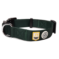 WOOLLY WOLF Hundehalsband Adventure evergreen, Gr. 30-45, Breite: ca. 2,5 cm, Länge: ca. 30 - 45 cm