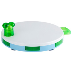 Interaktiv-Spielzeug Dog Training grün-weiß, Durchmesser:  ca. 27,5 cm