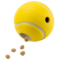 KONG Snackspielzeug Tennisball Rewards gelb, Durchmesser:  ca. 14 cm