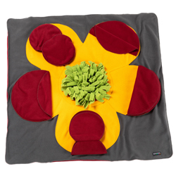 Knauder’s Best Schnüffelrasen Flower Pad bunt, Maße: ca. 90 x 90 cm