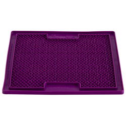 LickiMat® Hunde-Schleckmatte Soother purple, Maße: ca. 20 x 20 cm