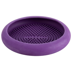LickiMat® Hunde-Schlecknapf Ufo purple, Höhe: ca. 4 cm, Durchmesser:  ca. 19 cm