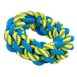 Hunde-Wasserspielzeug Water Ring blau, Gr. L, Maße: ca. 23 x 23 x 5 cm