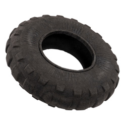 Hundespielzeug Reifen schwarz, Durchmesser:  ca. 21 cm