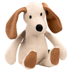 HUNTER Hunde-Plüschspielzeug Marle Hund braun, Länge: ca. 35 cm