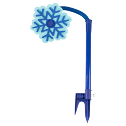 Hunde-Wasserspielzeug Ice Flower blau, Höhe: ca. 52 cm, Durchmesser:  ca. 28 cm