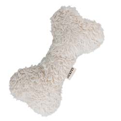 Cloud7® Hunde-Plüschspielzeug Love Bone White, Länge, Ca. 20 Cm