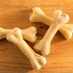 alsa-nature Pansen-Kauknochen Zahnpflege, 3 Stück, Länge: ca. 12 cm, Hundefutter