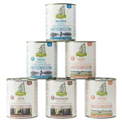 isegrim® Dosen-Menü-Mix, Anzahl: 6 x 800 g, 800 g, Hundefutter nass