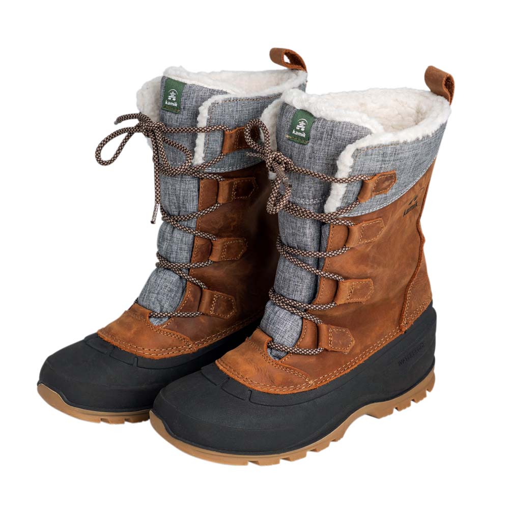 Kamik Damen Boots Snowgem cognac, Gr. 42, Höhe: ca. 26 cm