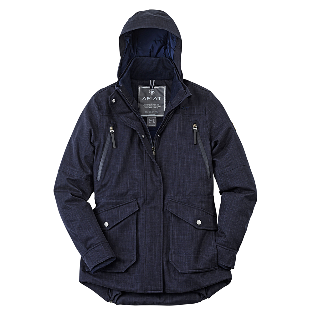 Ariat Dames Winterparka WMS Sterling INS H2O, donkerblauw, Maat: XL