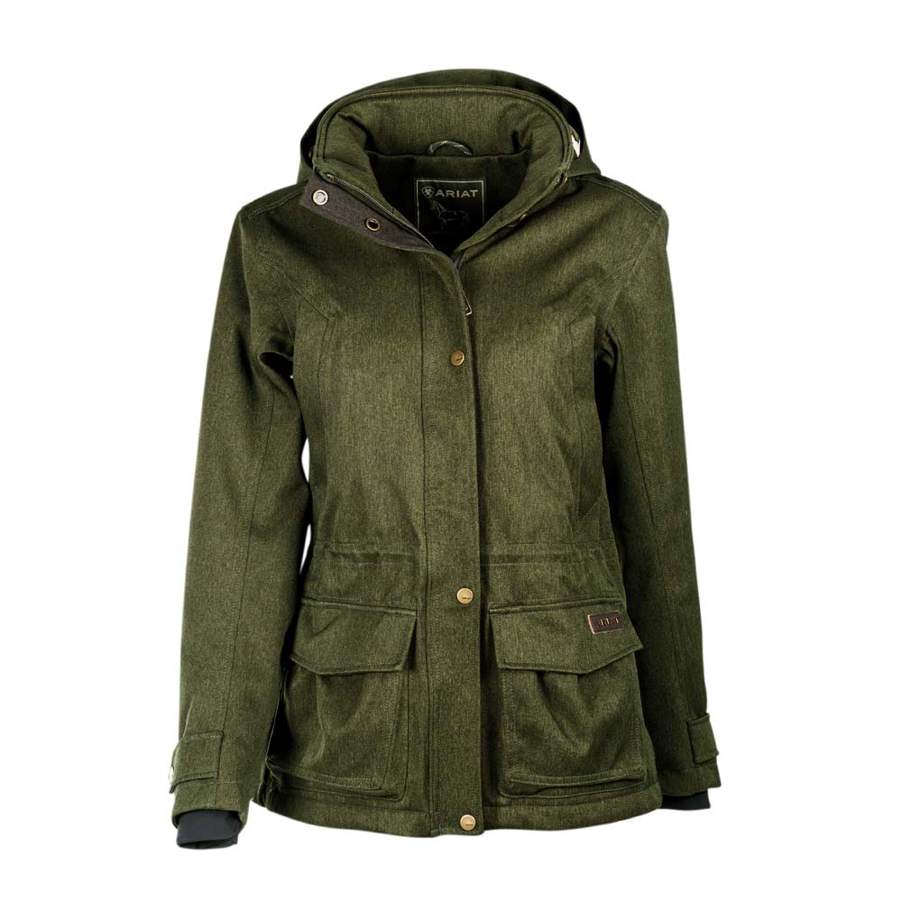 Ariat Damen Winterjacke WMS Rhodium H2O Insulated Parka rosin, Gr. XL