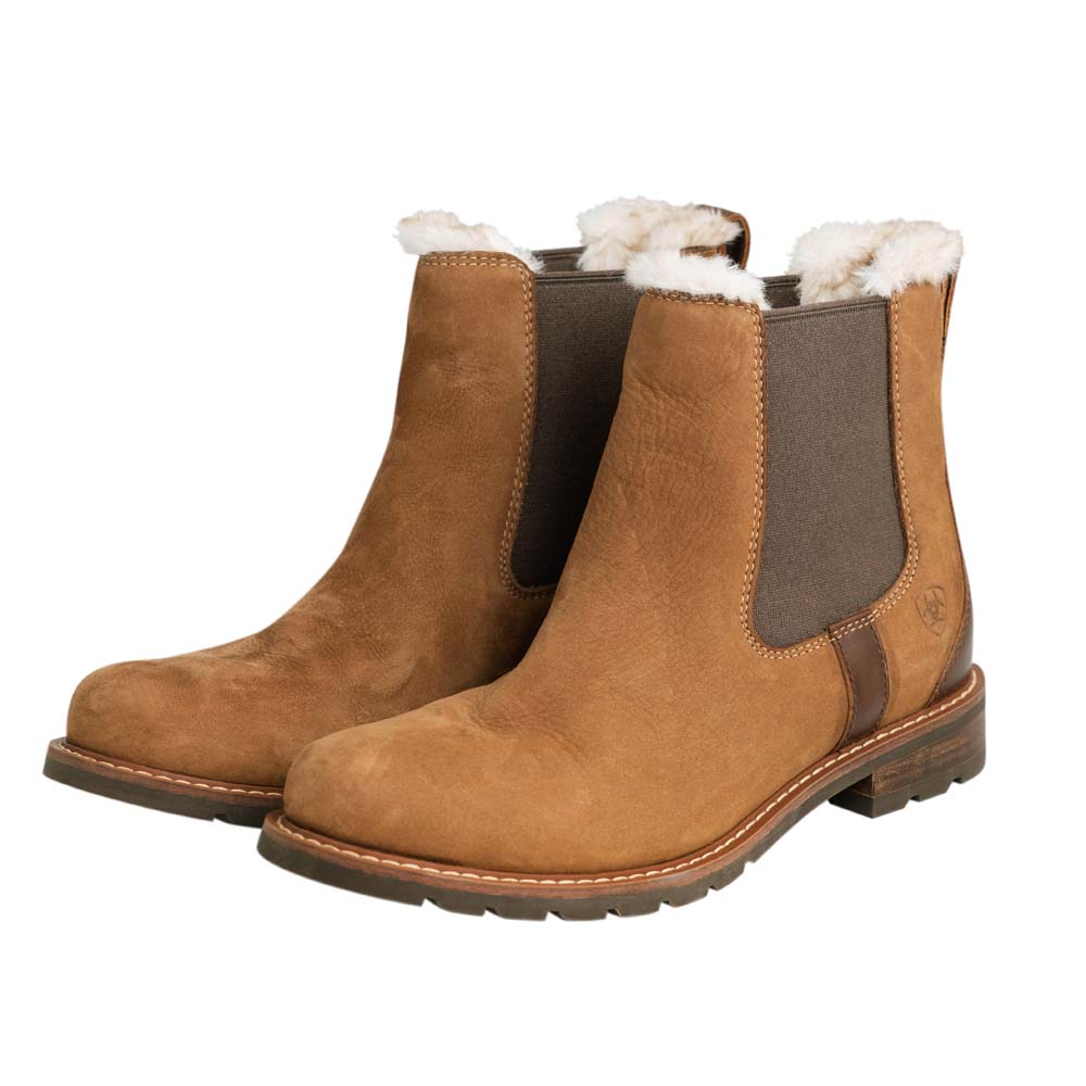 Ariat Damen Stiefeletten WMS Wexford Sherpa Waterproof amber brown, Gr. 36