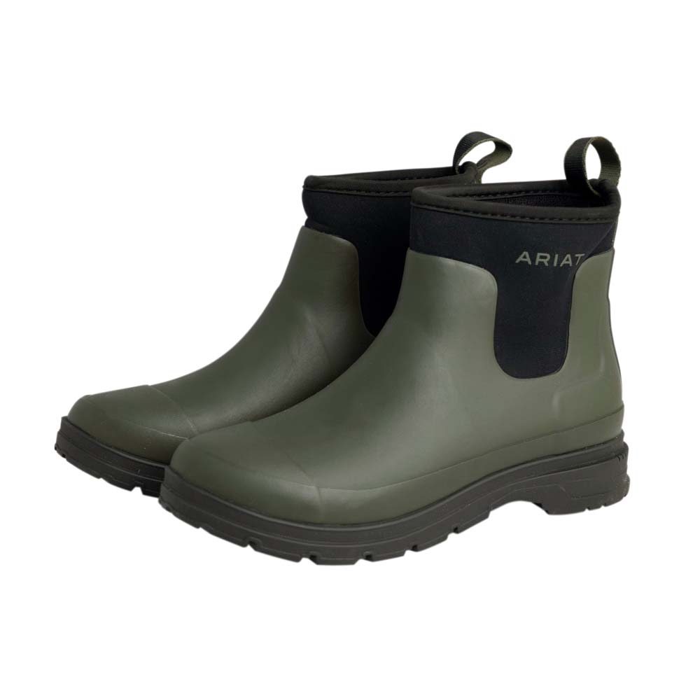 Ariat Damen Stiefeletten Kelmarsh Shortie Rubber Boot dark olive, Gr. 37