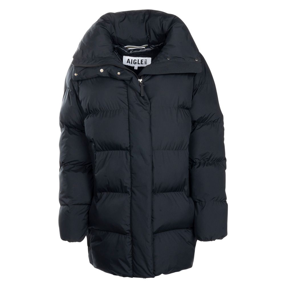 Aigle Dames winterparka AIW24WOUI007, noir, Maat: M