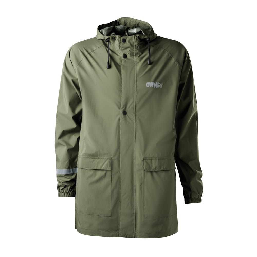 OWNEY Regenjacke Come Home! Rain Jacket khaki, Gr. XXXL