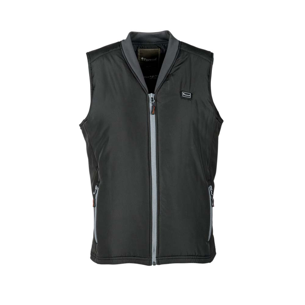 Pinewood Heizweste Ultra Body-Heat Vest black/grey, Gr. XS