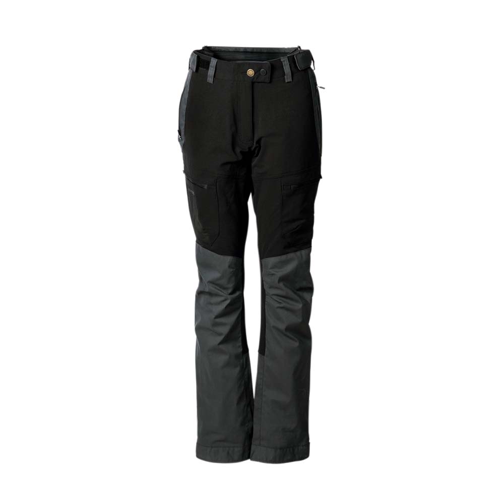 Pinewood Damenhose Finnveden Hybrid Extreme Trousers W’s black/d.anthracite, Gr. 44S