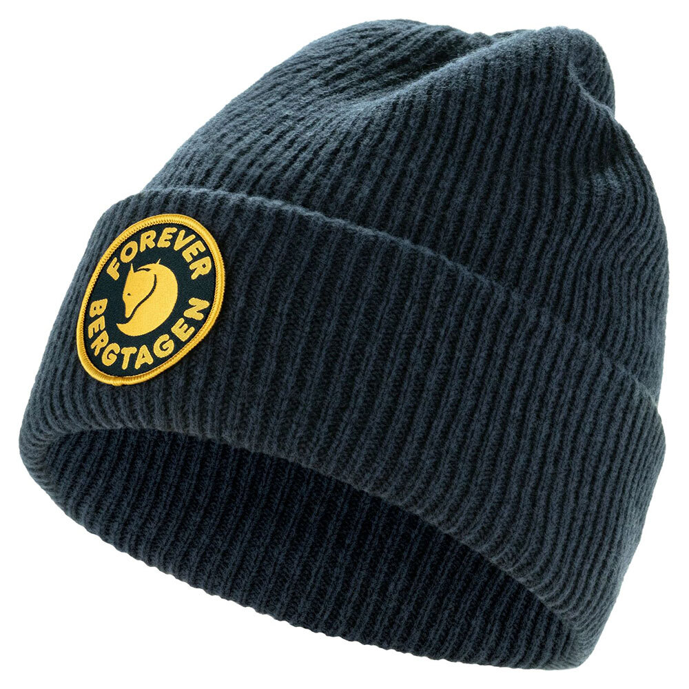 Fjällräven Muts Bergtagen Forever Wool Bean, blauw, Unisex