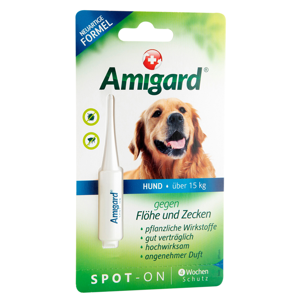 Amigard Spot-On Anti-Parasit Hund, 1 x 4 ml