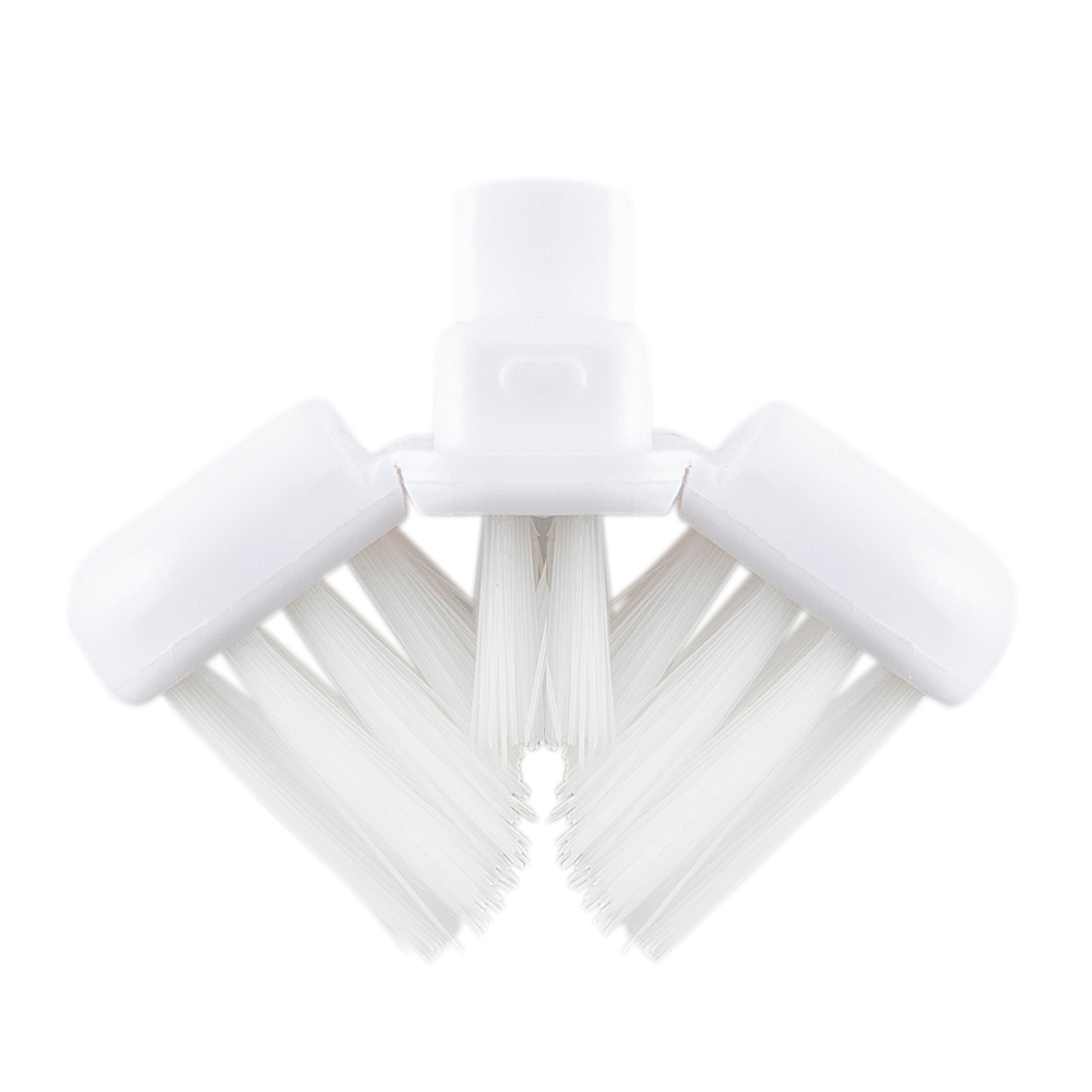 Cleany Teeth 3-zijdige tandenborstel-opzetborstels Clean, wit