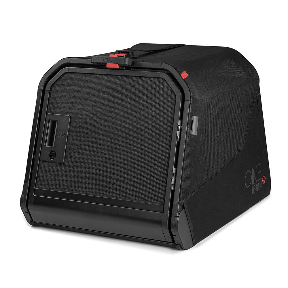 1one1 Hunde-Transportbox Origami schwarz, Gr. S, Maße: ca. 55,7 x 58,0 x 71,4 cm (HxBxT)