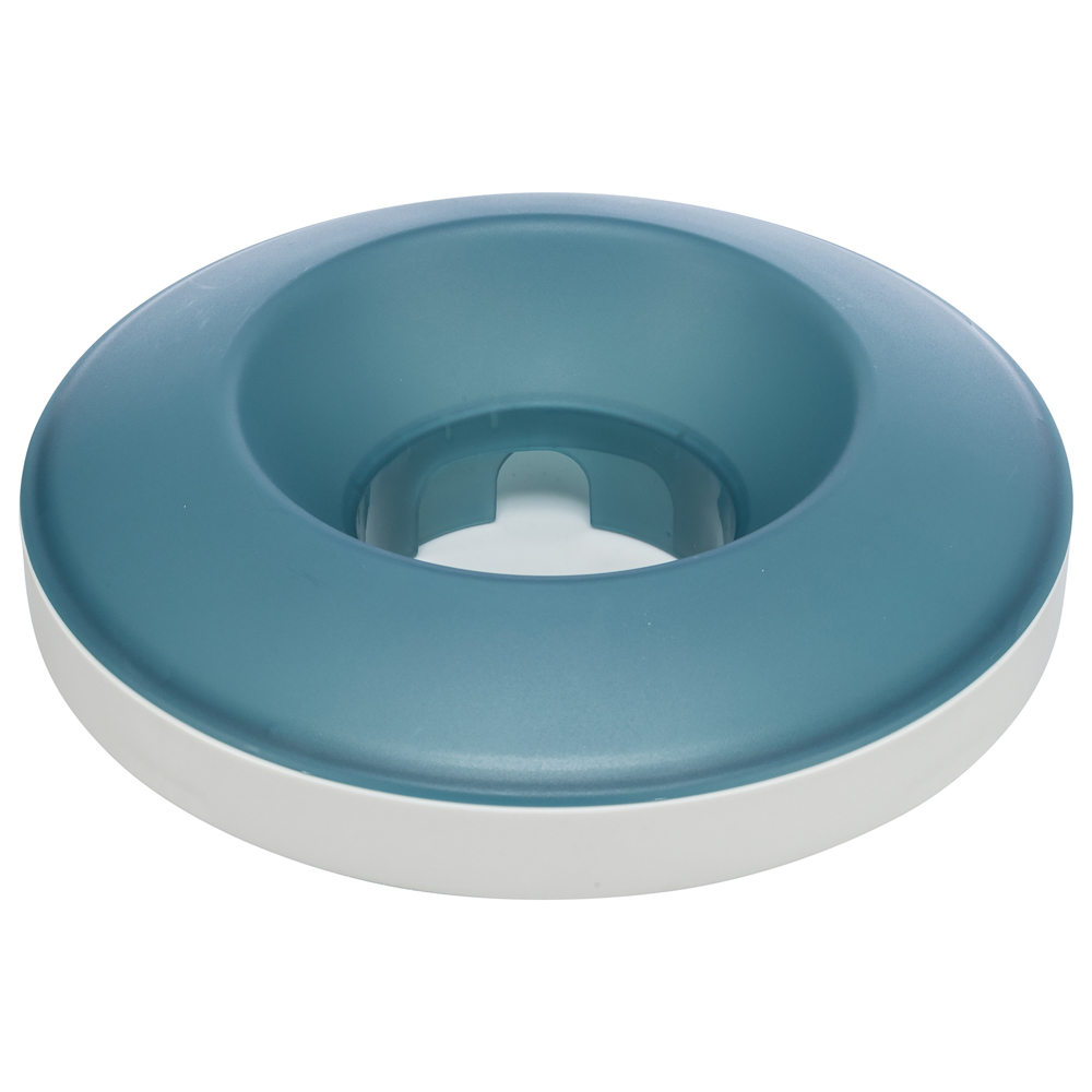 TRIXIE Slowfeeder hondenvoerbak Rocking Bowl, grijs