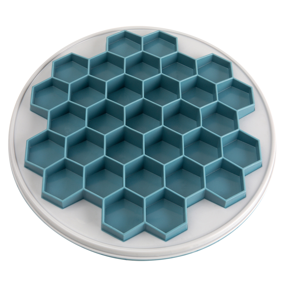 TRIXIE Honden-voermat Slow Feeding plaat Hive, grijs