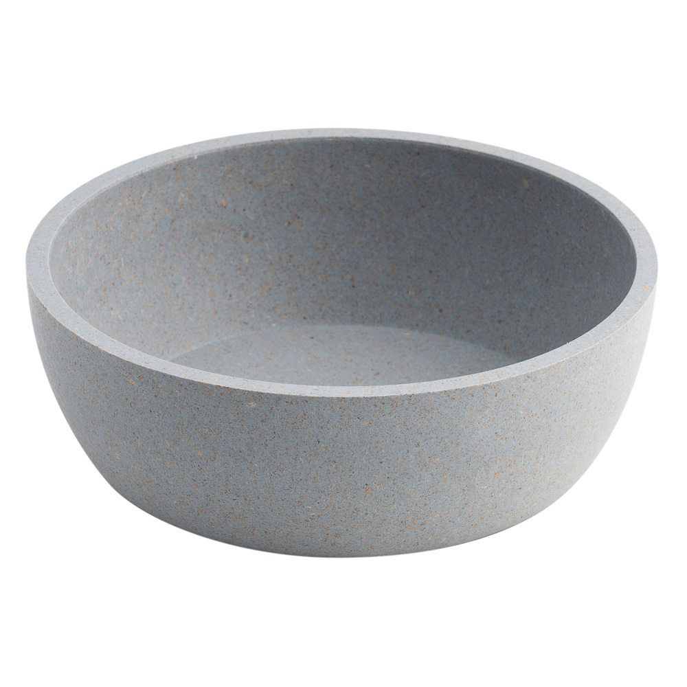 District 70 Hondenvoerbak Bamboo, blauw, Maat: L