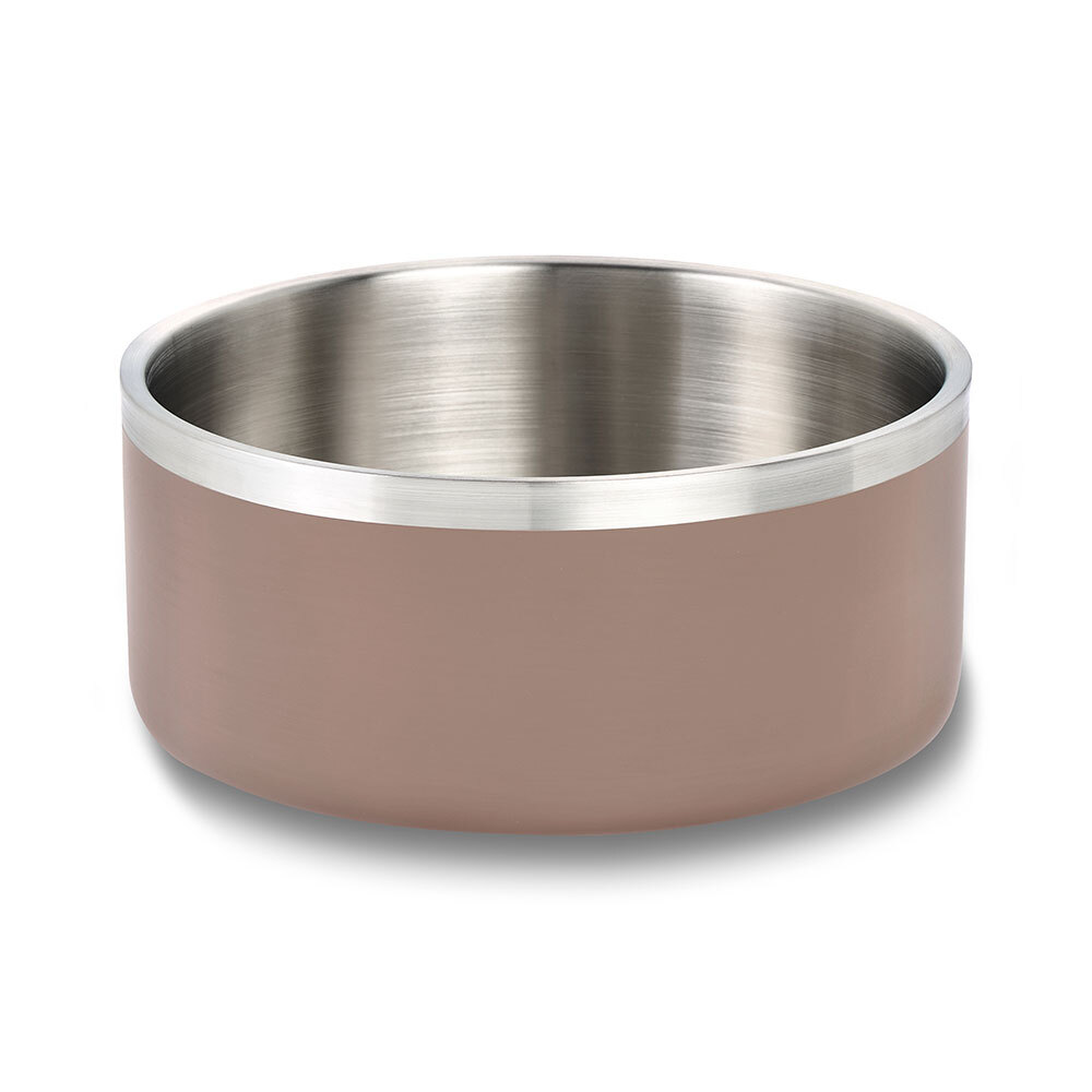 WOLTERS Honden voerbak Linea, bruin, Maat: 1