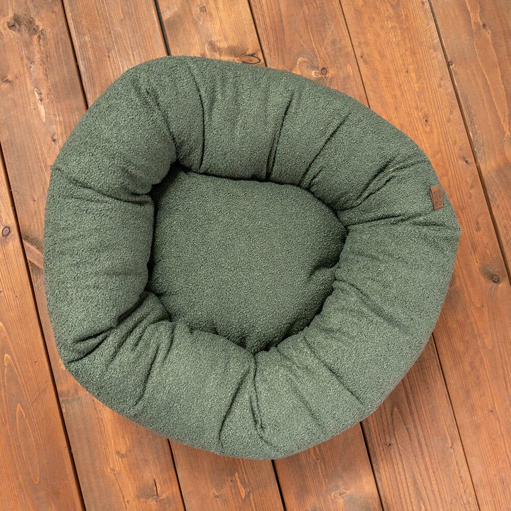 alsa-brand Hondenbed Soft Bouclé, groen, Maat: 2