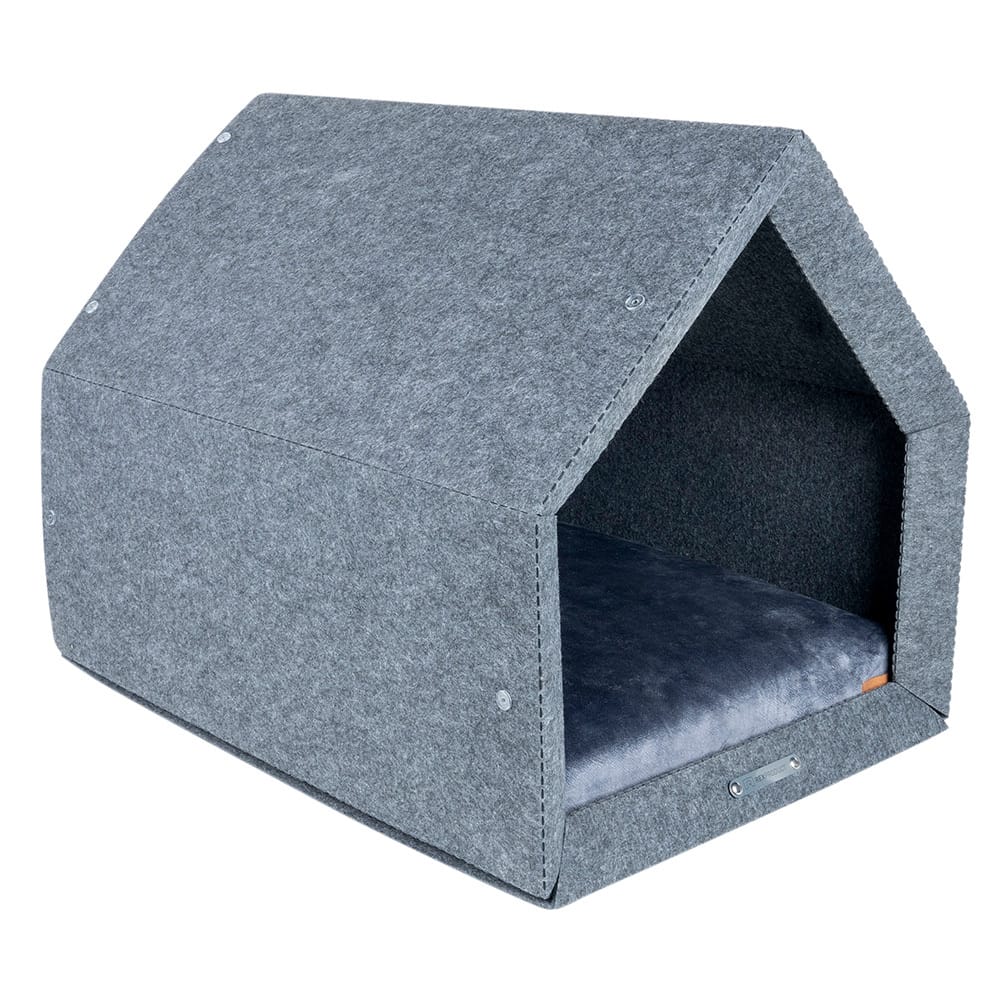 Rexproduct Hondenhuisje Pethome, graphite, Maat: M
