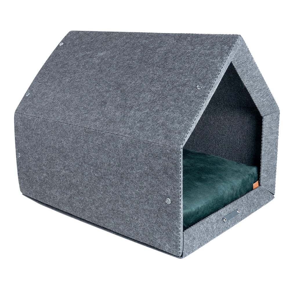 Rexproduct Hondenhuisje Pethome, bottle green, Maat: M