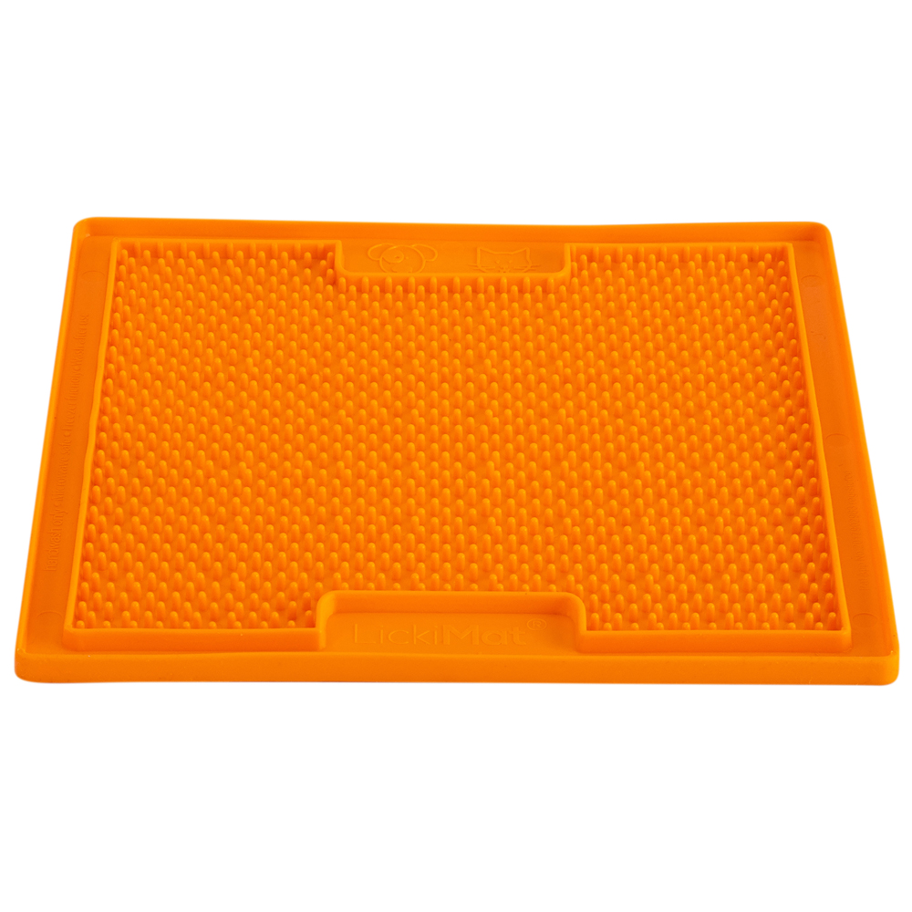 LickiMat® Honden likmat Soother, oranje