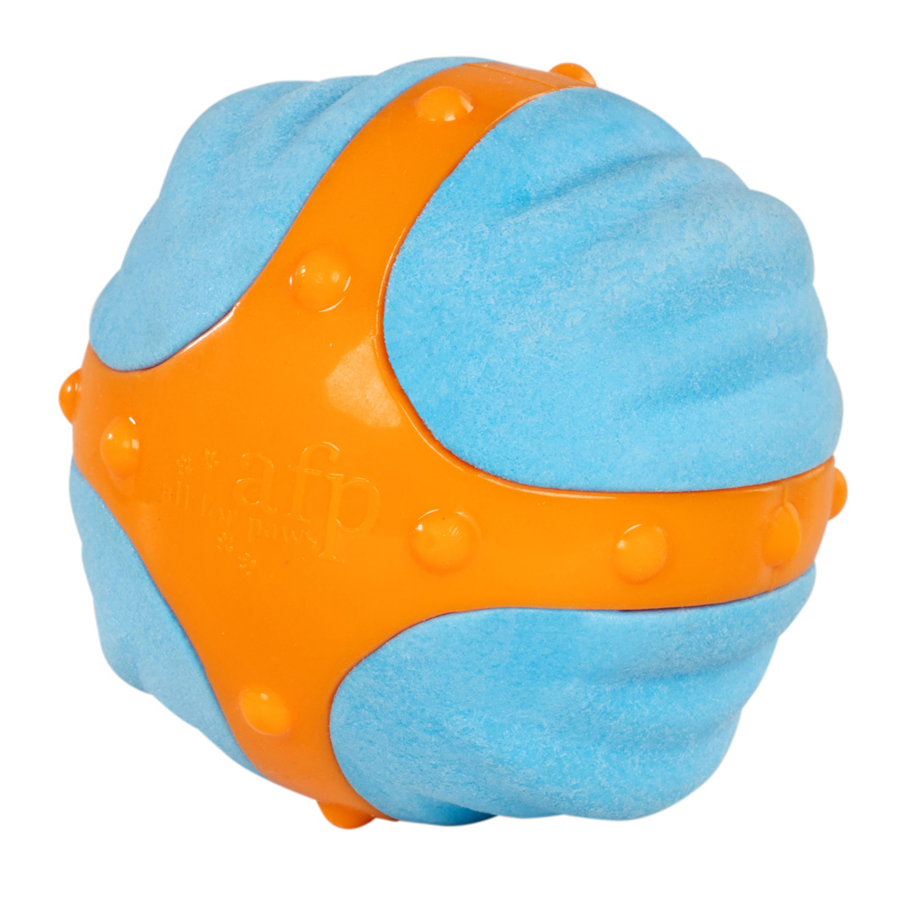 Hondenbal X-Bounce Ball, blauw-oranje