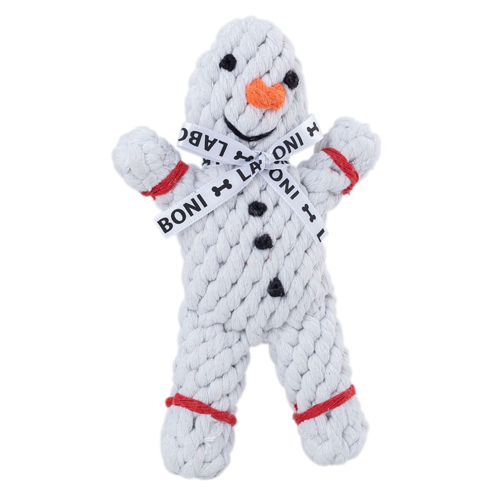 Laboni Hondenspeeltje Shawn Sneeuwman, wit