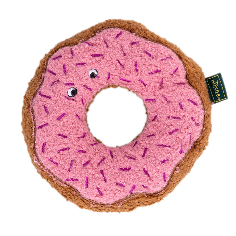 HUNTER Hondenspeelgoed BELEM Donut, bruin-roze