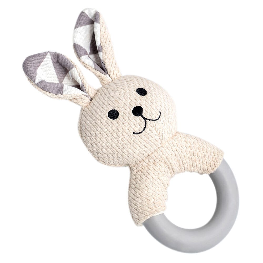 FLAMINGO™ Puppyspeelgoed Rabbo Konijn, wit