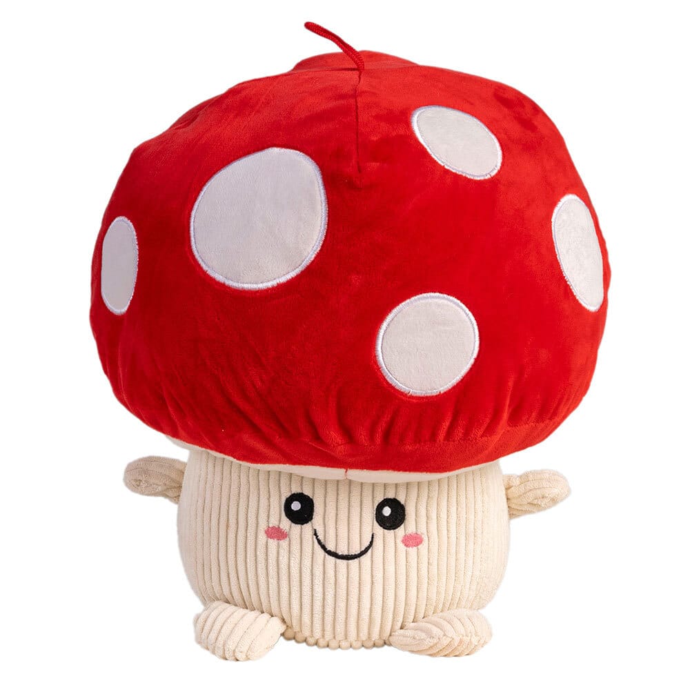 Honden knuffel Jumbo Mushroom, rood-wit